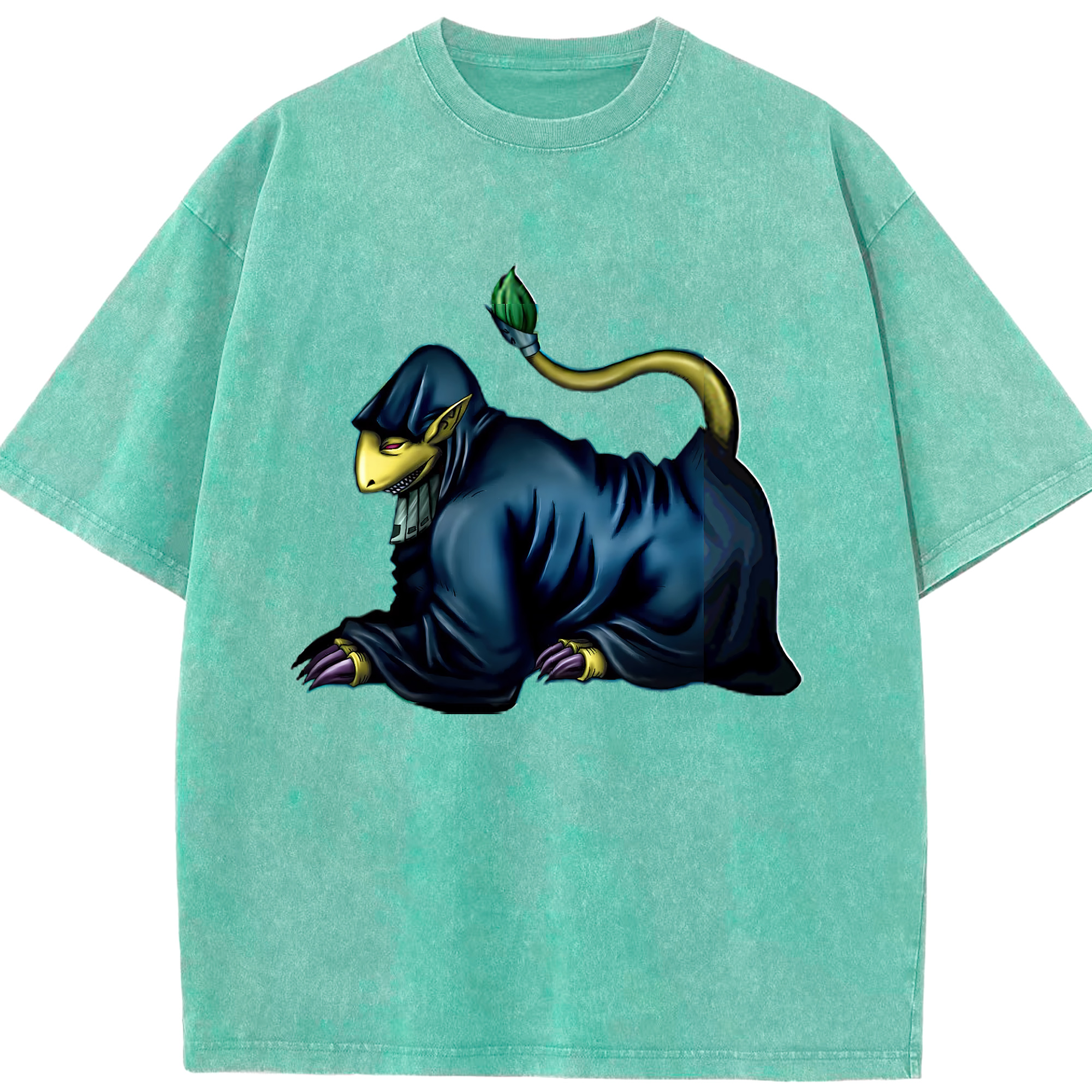 （画像用） 遊☆戯☆王 Yu-Gi-Oh! 綿100% ヴィンテージ風 半袖Tシャツ（フロントプリント）